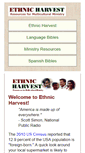 Mobile Screenshot of ethnicharvest.org